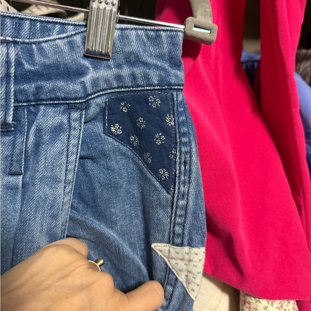 Free people patchwork jeans - Picture 6 of 9
